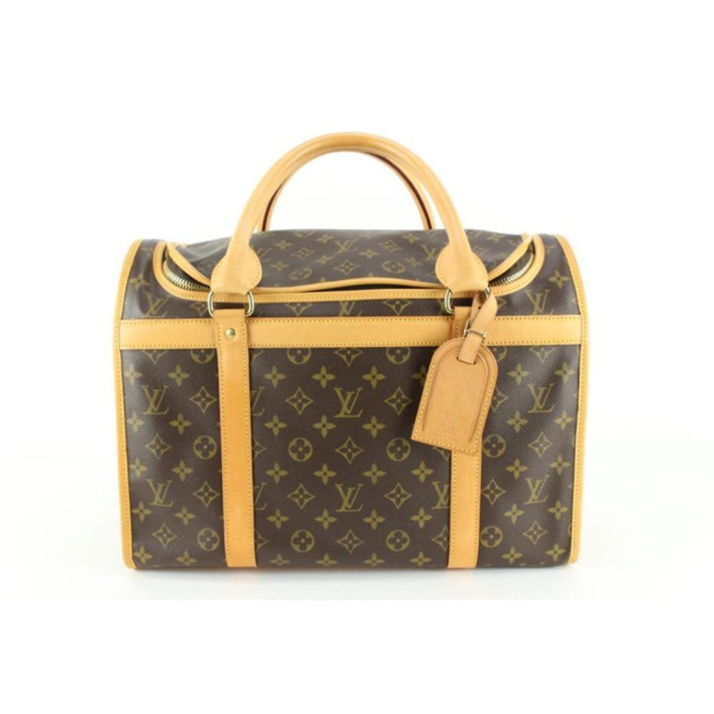 Louis Vuitton Monogram Sac Chien 40 Dog Carrier Pet Bag  51lz815s